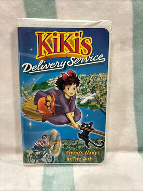 Buena Vista Home Video Kiki's Delivery Service VHS Disney Anime Video